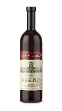 Вино Массандра, Каберне красное сухое 13,6% 0,75л