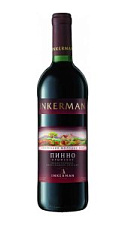 Вино Inkerman, Пинно Крымское столовое красное полусладкое 10-14% 0,7л