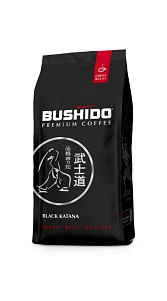 Кофе Bushido Black Katana в зернах 1кг