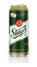 Пиво Steiger, светлое фильтрованное 4,1% 0,5л.