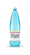 Вода минеральная газированная Псыж лечебно-столовая 1.5л