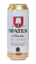 Пиво Spaten Munchen светлое 5.2%  0.5л 