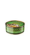 Килька каспийская Laatsa обжаренная с овощным гарниром в томатном соусе 240г