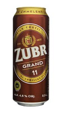 Пиво Zubr, Grand светлое пастеризованное фильтрованное 5,2% 0,5л