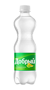 Газированный напиток Добрый Лимон-Лайм безалкогольный 1.5л