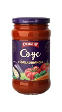 Соус Кухмастер для макарон с баклажаном 400г