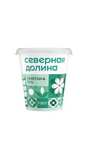 Сметана Северная Долина 15% 300г