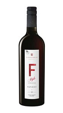 Вино Fanagoria F-Style, Саперави красное полусладкое 13% 0,75л