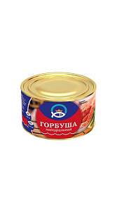 Горбуша натуральная 240г