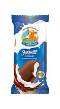 Мороженое эскимо Коровка из Кореновки ванильный пломбир в бельгийском шоколаде 70г