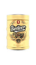 Пиво Berliner Geschichte, Export, светлое фильтрованное 5,2% 5л.