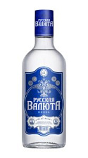 Водка Русская Валюта, Платинум 40% 0,5л