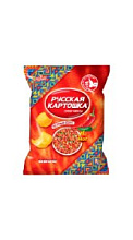 Чипсы Русская картошка со вкусом Острый соус 105г
