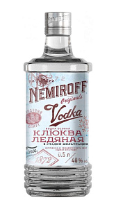 Водка Nemiroff, Клюква ледяная 40% 0,5л