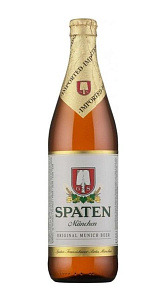 Пиво Spaten, Munchen светлое 5,2% 0,5л.