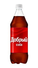 Газированный напиток Добрый Cola безалкогольный 1л