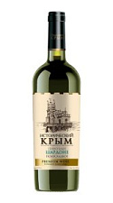 Вино Исторический Крым, Пино Блан-Шардоне белое полусладкое 11% 0,75л