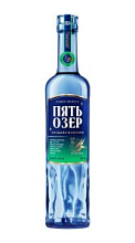 Водка Пять озер Особая 40% 0.5л