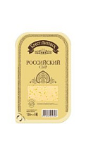 Сыр Брест-Литовск российский полутвердый 50% 130г