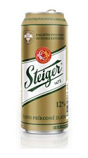 Пиво Steiger, светлое фильтрованное 5% 0,5л