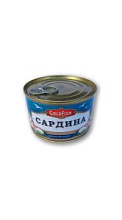 Сардина GoldFish натуральная с добавлением масла 250г