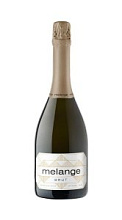 Вино игристое Melange, белое брют, 10,5-12,5% 0,75л