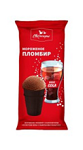 Мороженое Свитлогорье пломбир вафельном стаканчике со вкусом колы 95г