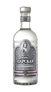 Водка Царская Оригинальная 40% 0.5л