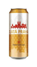 Пиво Zlata Praha светлое фильтрованное 4.7% 0.5л