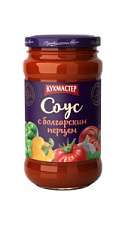 Соус Кухмастер для макарон с болгарским перцем 400г