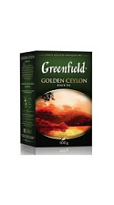 Чай черный Greenfield Golden Ceylon листовой 100г