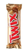 Шоколадный батончик Twix 55г