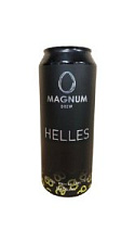 Пиво Magnum Brew, Helles светлое нефильтрованное непастеризованное неосветленное 4,5% 0,45л