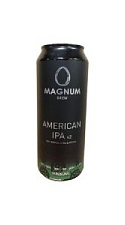 Пиво Magnum Brew, American IPA светлое нефильтрованное непастеризованное неосветленное 6,5% 0,45л