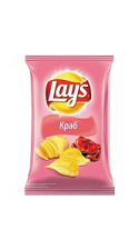 Чипсы картофельные Lays Краб 70г