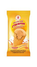 Мороженое Филевский стаканчик пломбир крем-брюле в вафельном стакане 100г
