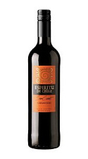 Вино Espiritu de Chile, Carmenere красное полусладкое 12% 0,75л