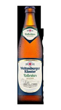 Пиво Weltenburger Kloster, Kellerbier светлое пастеризованное нефильтрованное 5% 0,5л