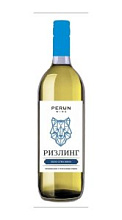 Вино Perun wine, Ризлинг белое сухое 11% 1л