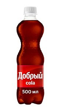 Газированный напиток Добрый Cola безалкогольный 500мл