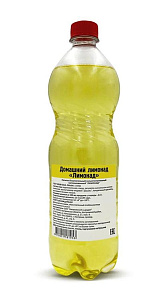Лимонад Домашний сильногазированный 1л